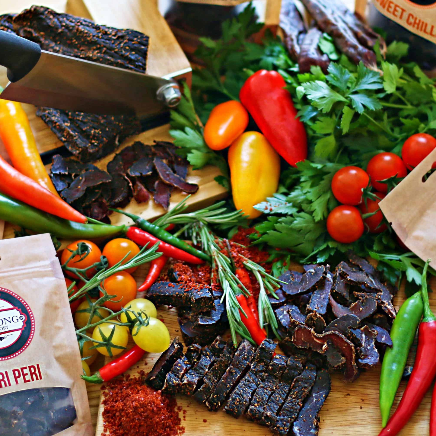 Long Life Biltong Snack Bags (5 x 30g)