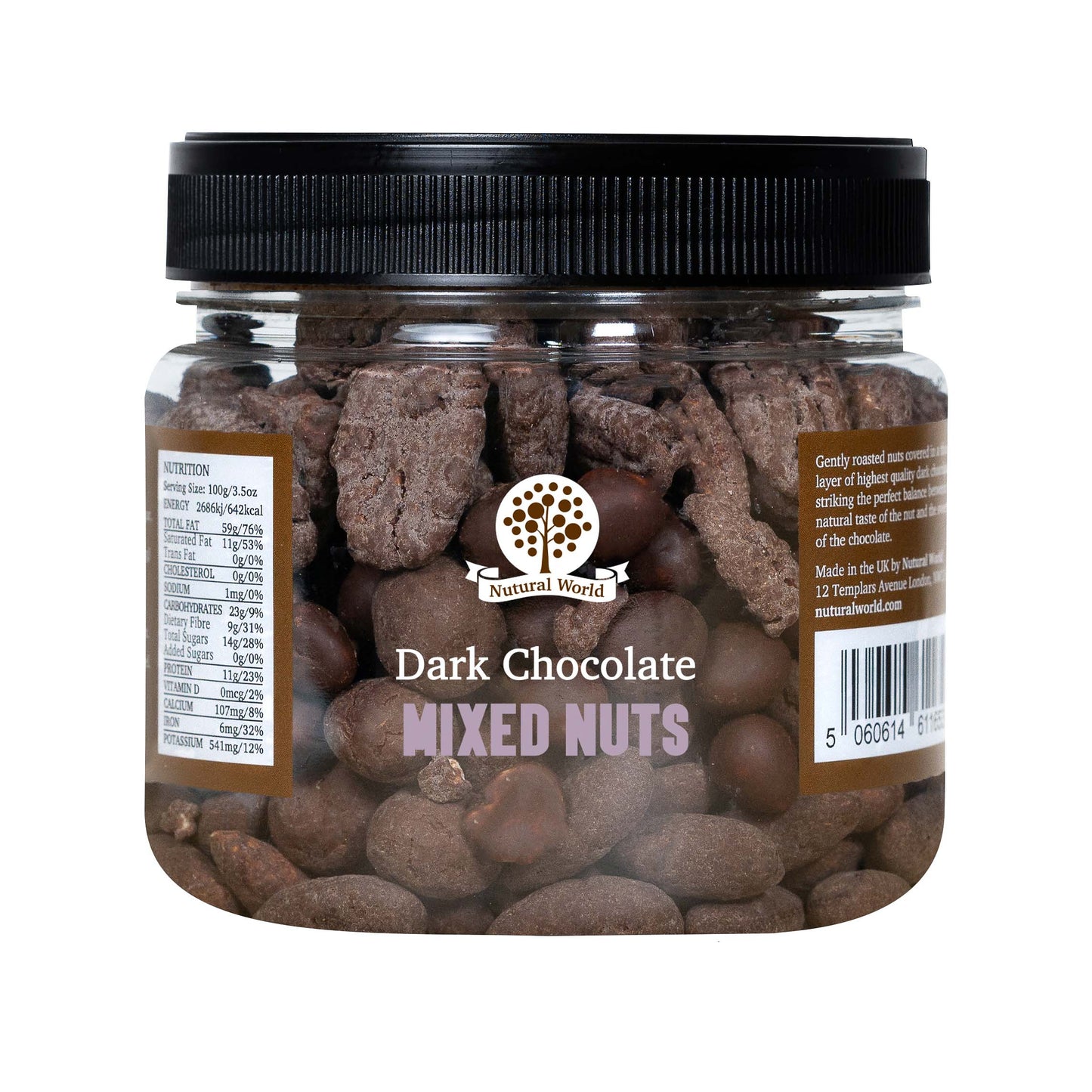 Dark Chocolate Mixed Nuts (440g)