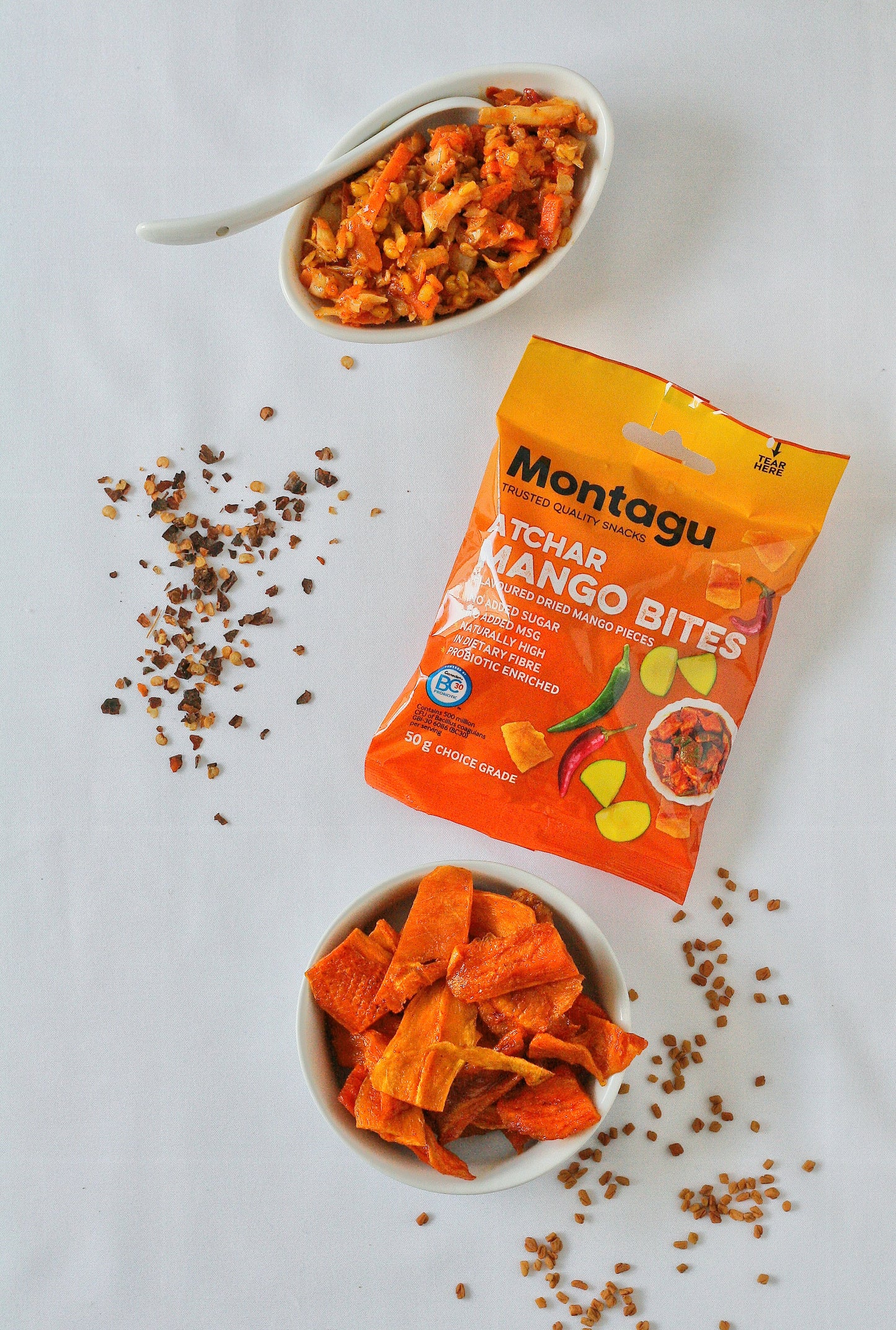 Montagu: Mango Bites - Atchar Flavoured