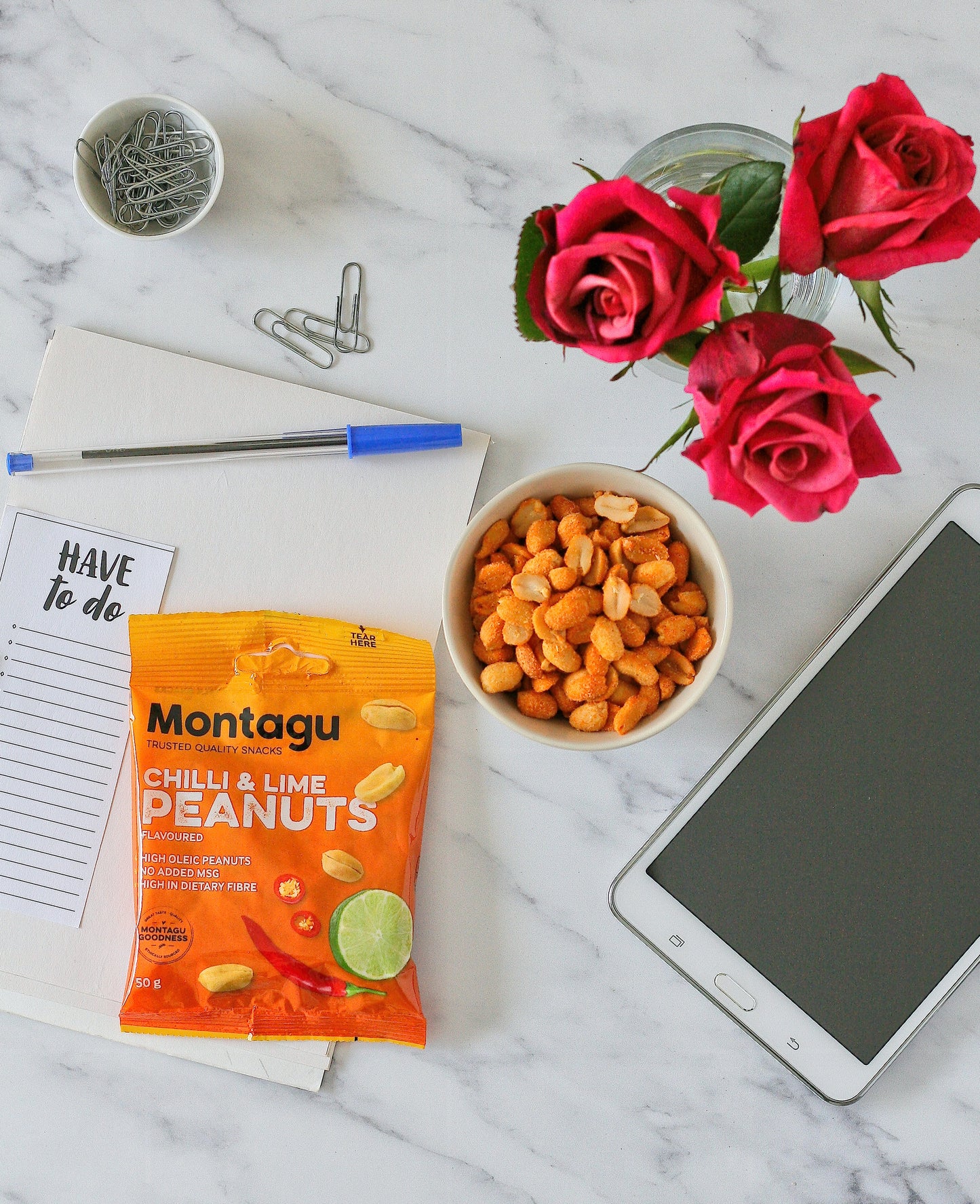 Montagu: Roasted Peanuts Chilli & Lime Flavoured 50g