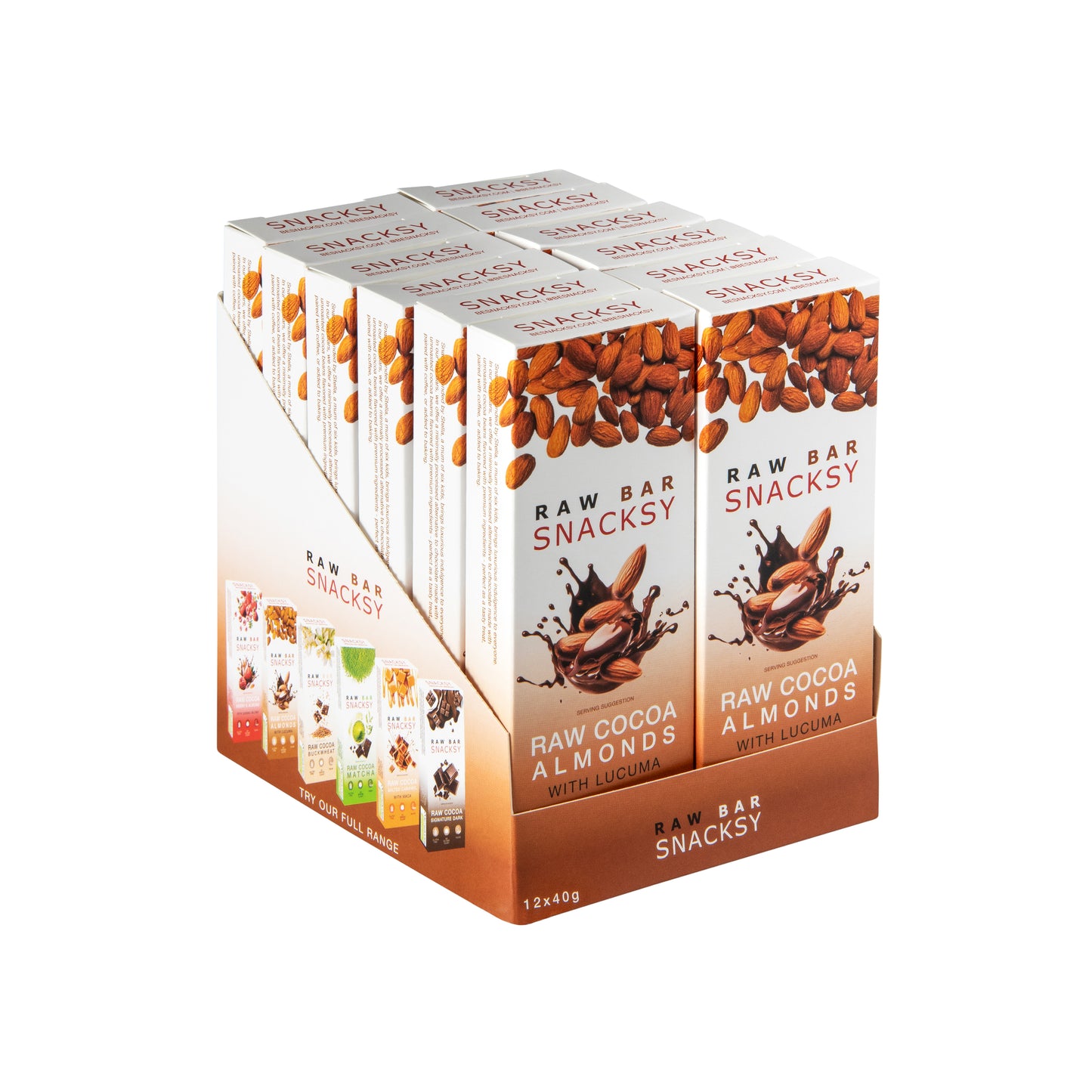 Raw Chocolate Almonds with Lucuma