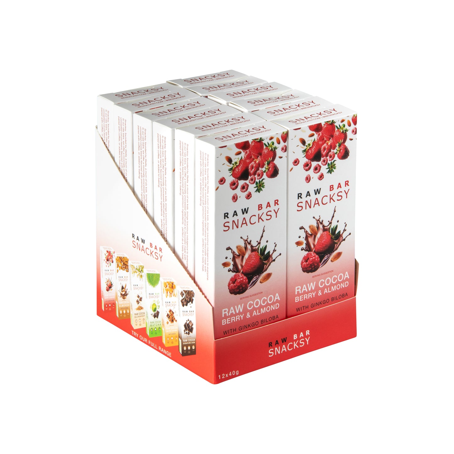Raw Chocolate Very Berry with Gingko Biloba
