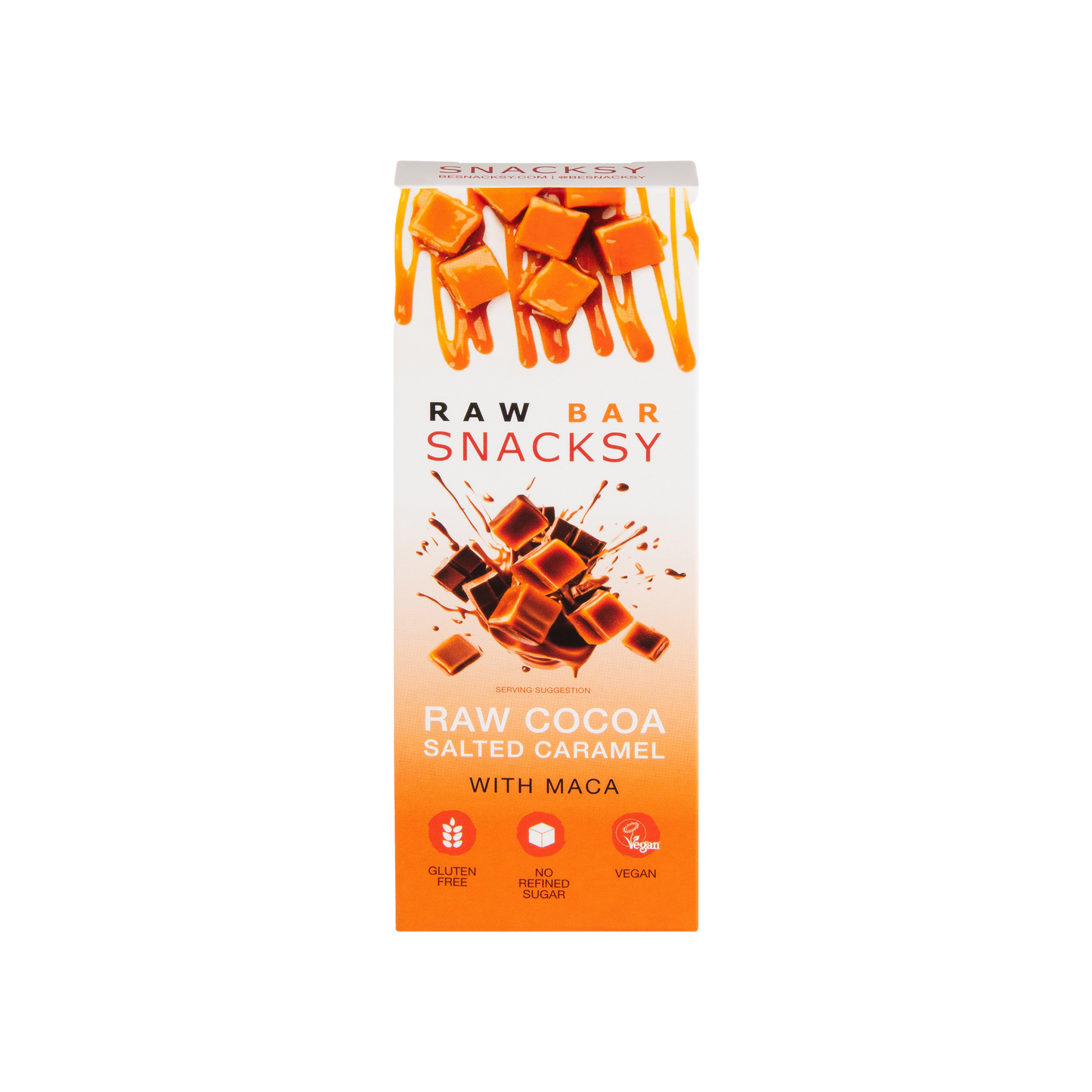 Raw Chocolate Salted Caramel with Maca