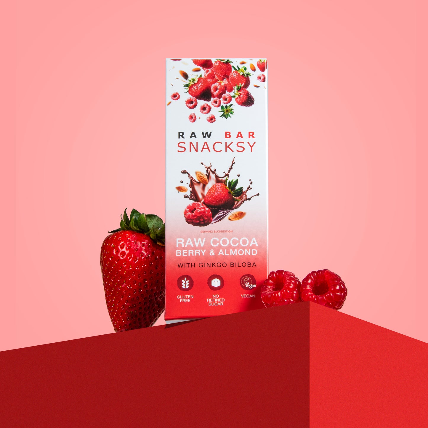 Raw Chocolate Very Berry with Gingko Biloba