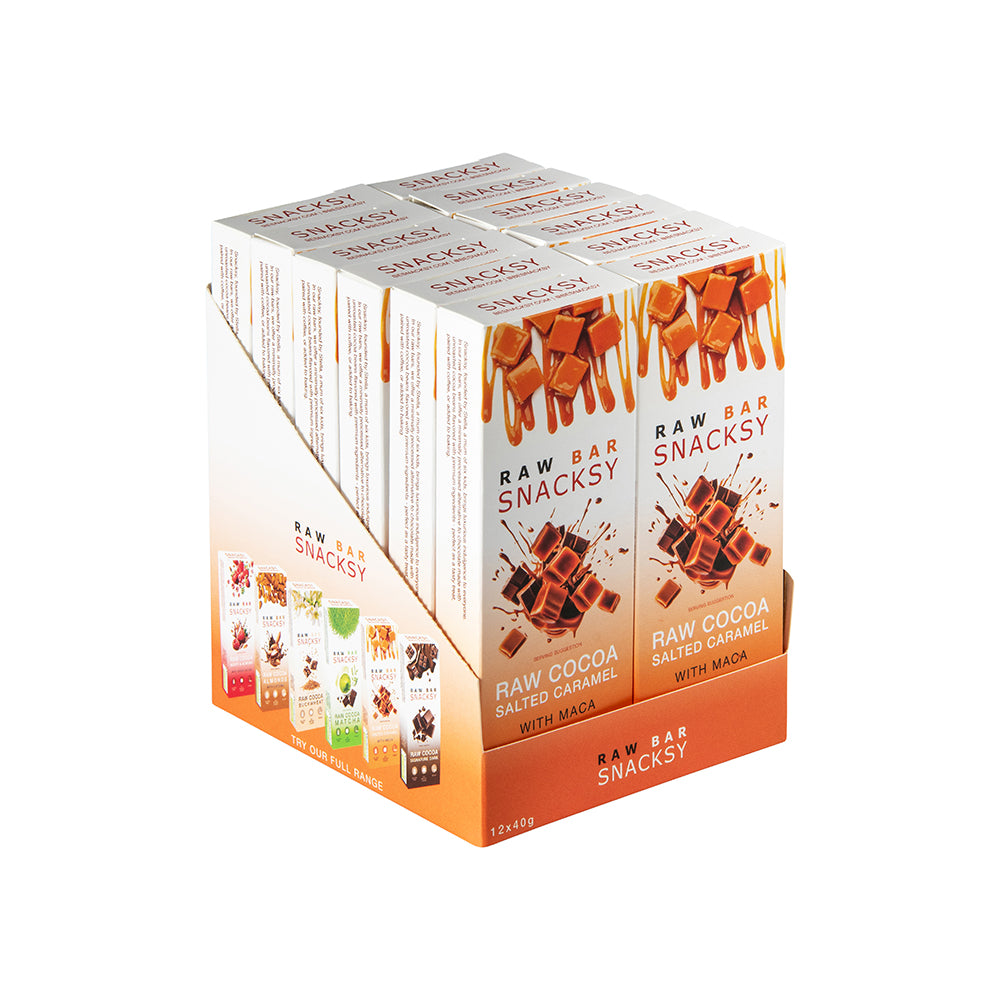 Raw Chocolate Salted Caramel with Maca
