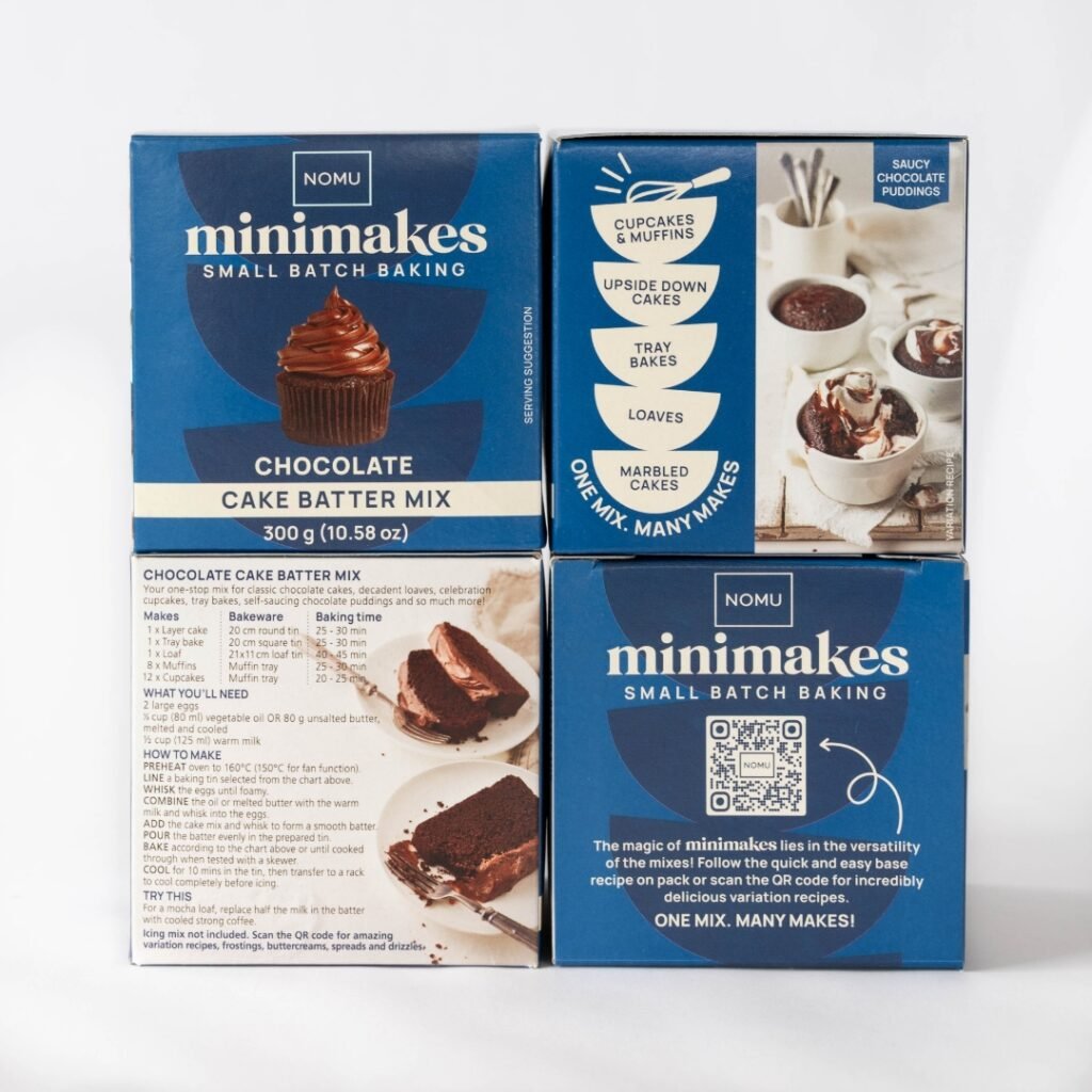 NOMU MM Chocolate Cake Batter Mix
