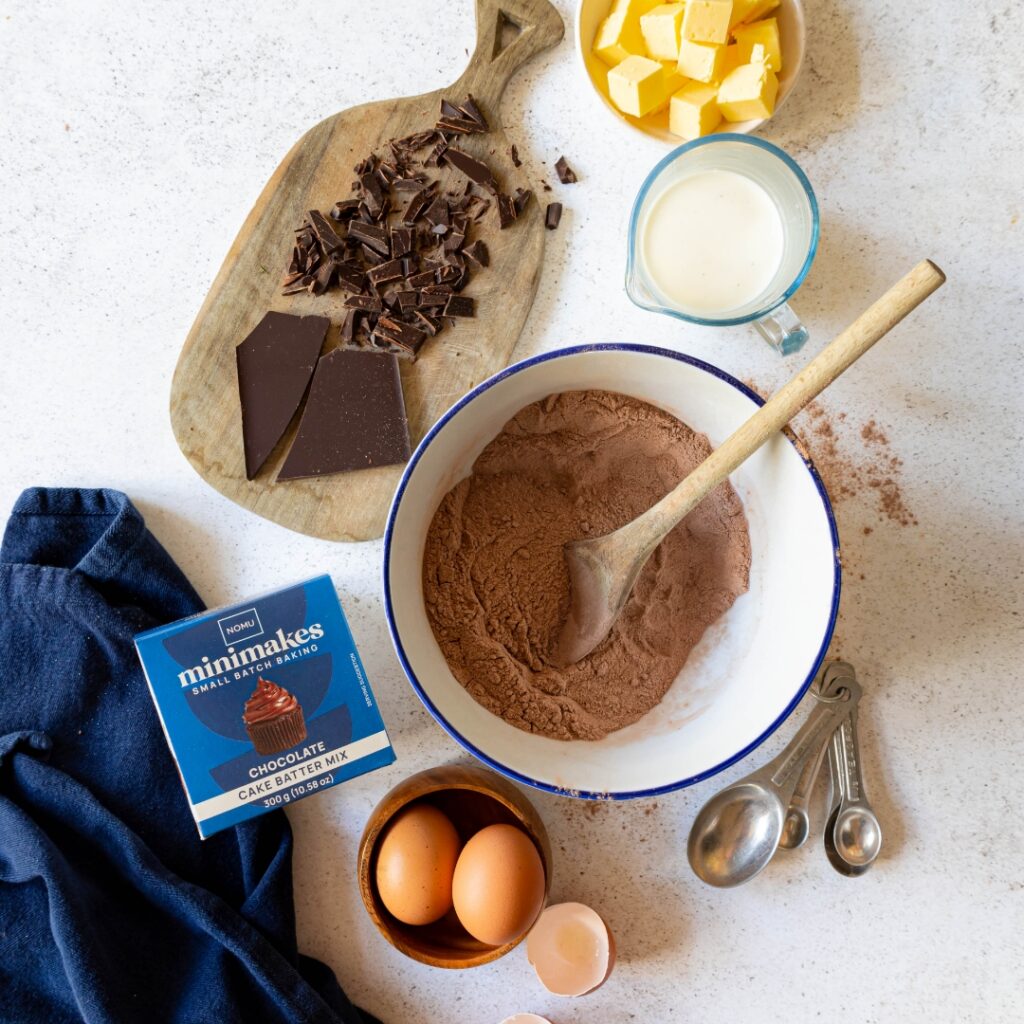 NOMU MM Chocolate Cake Batter Mix