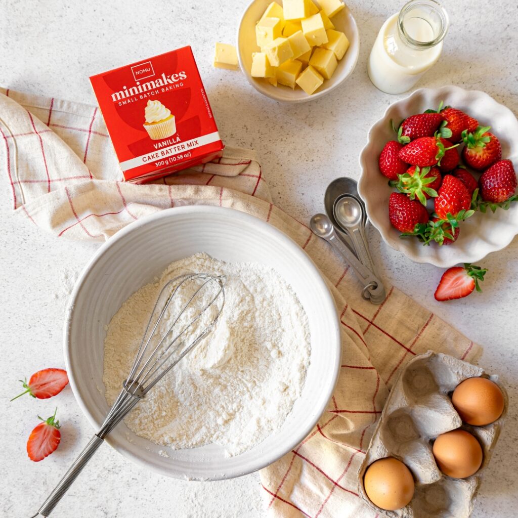 NOMU MM Vanilla Cake Batter Mix