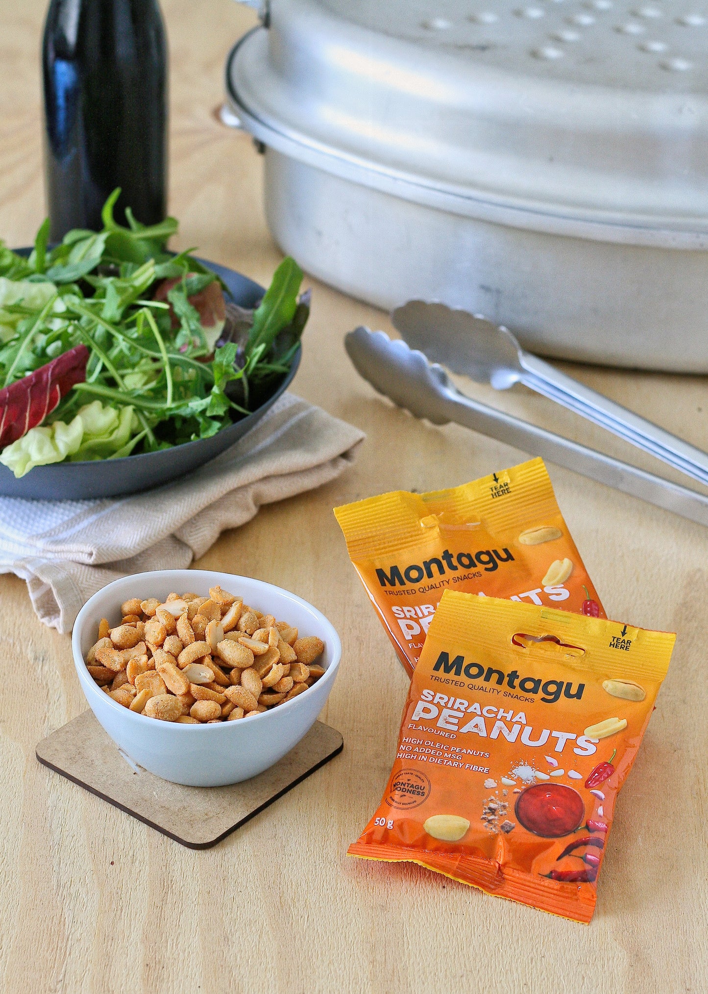 Montagu: Roasted Peanuts Sriracha Flavoured 50g