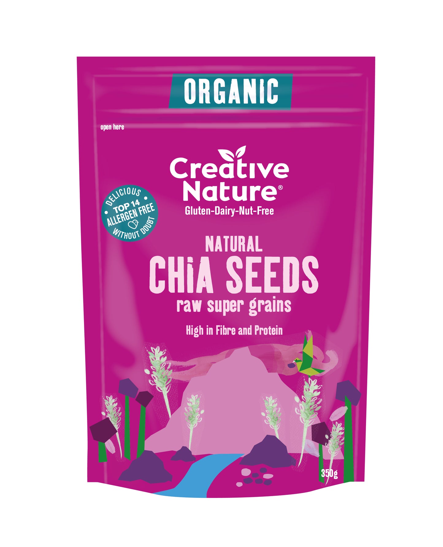 Organic Chia Seeds 350g