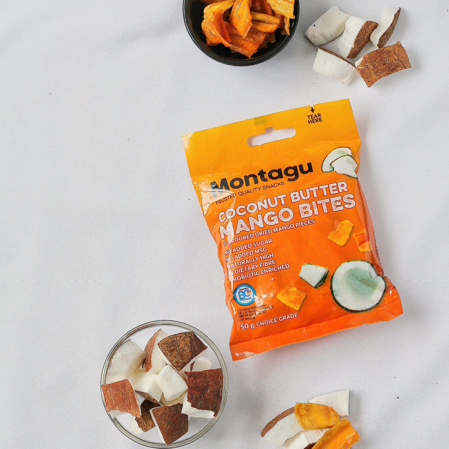 Montagu: Mango Bites - Coconut Butter Flavoured