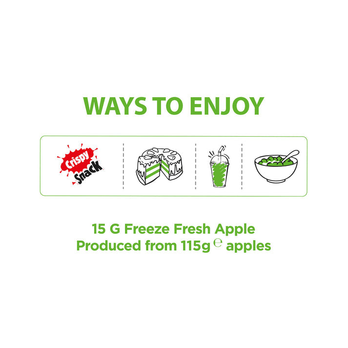 Apple Freeze-Dried Fruit Snacks | Pol's Freeze Fresh- 15g