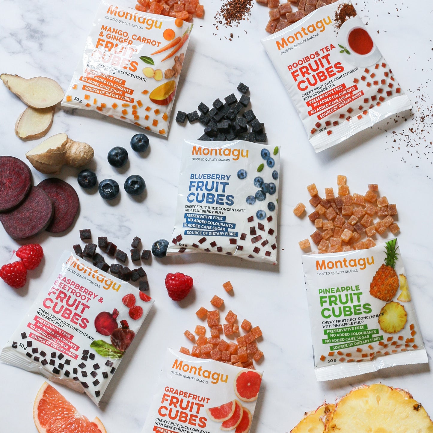Montagu: Fruit Cubes - Blueberry