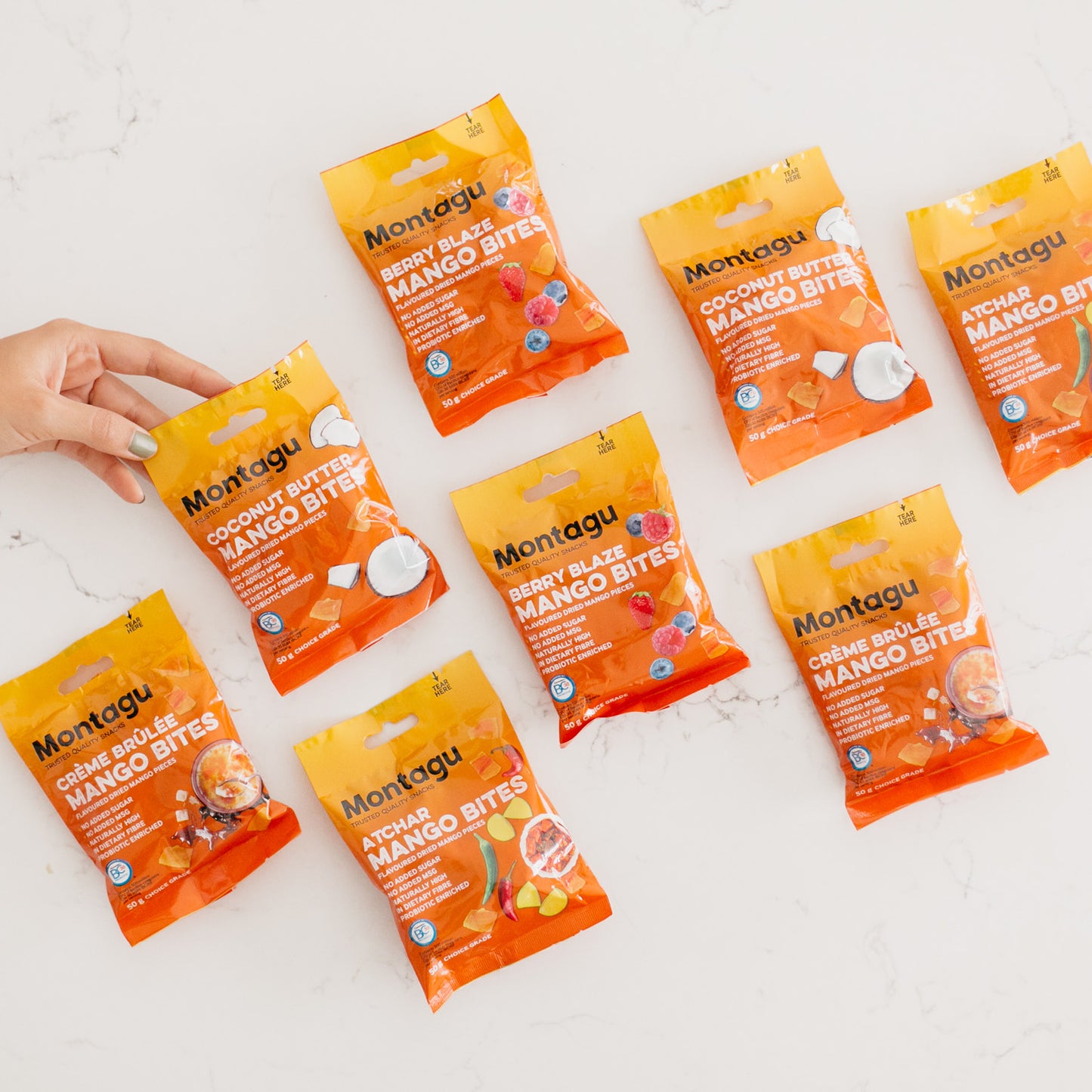 Montagu: Mango Bites - Berry Blaze Flavoured