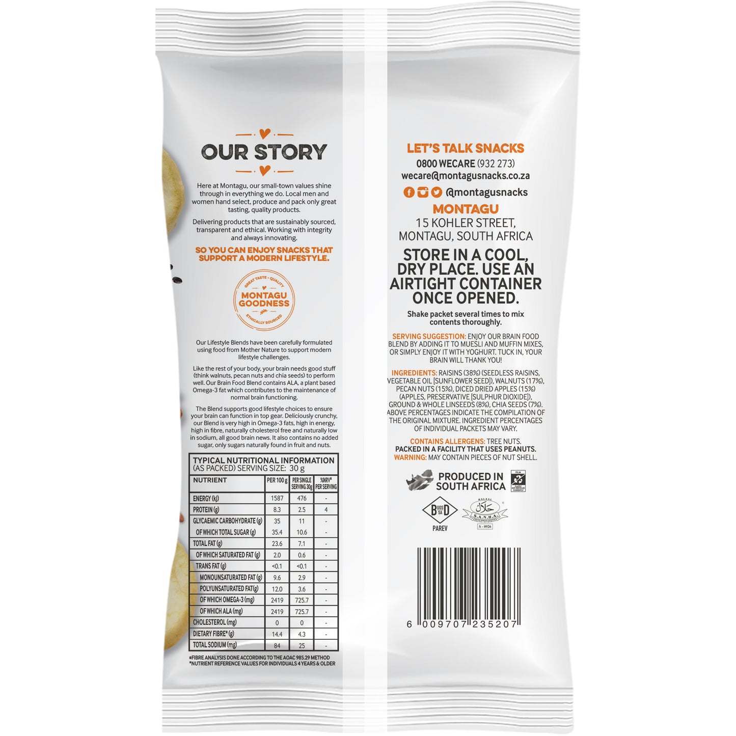 Montagu: Lifestyle - Brain Food Blend