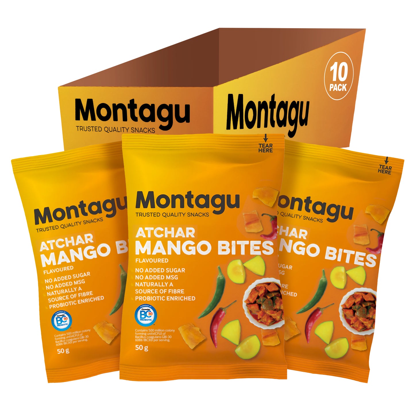 Montagu: Mango Bites - Atchar Flavoured