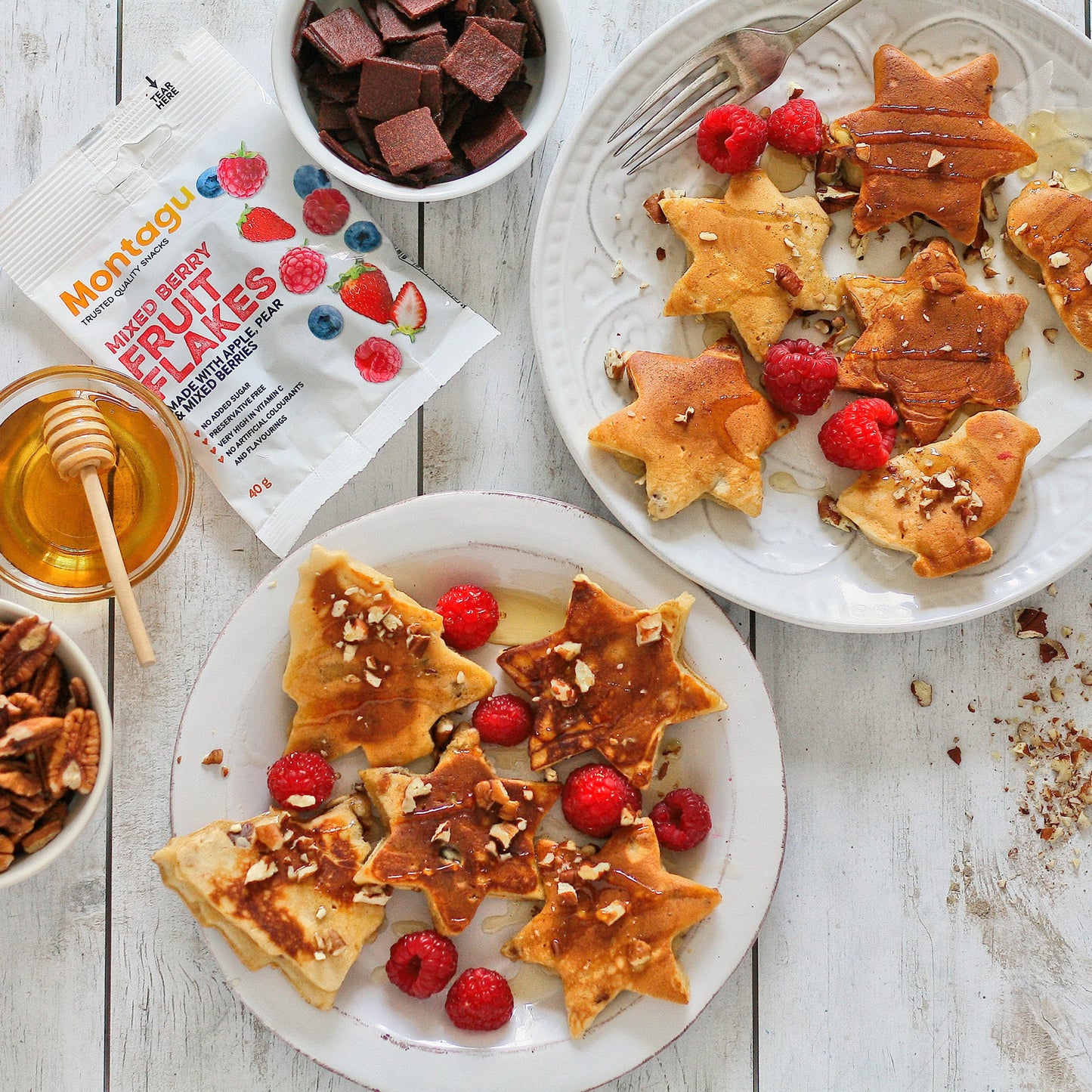 Montagu: Fruit Flakes - Mixed Berry