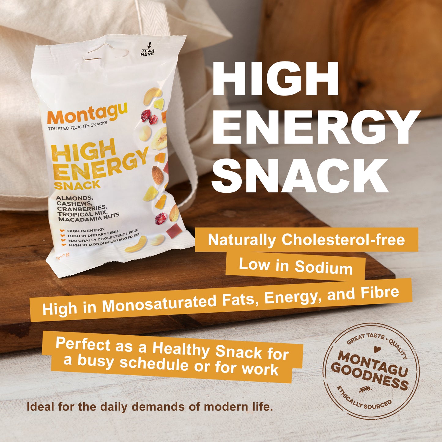 Montagu: Lifestyle - High Energy Snack