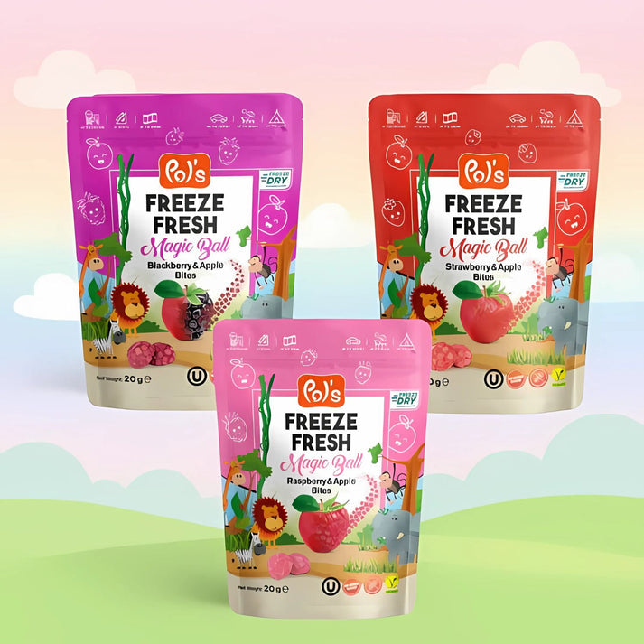 Kids Freeze-Dried Fruit Snack Bundle | Pol’s Freeze Fresh (10-Pack)
