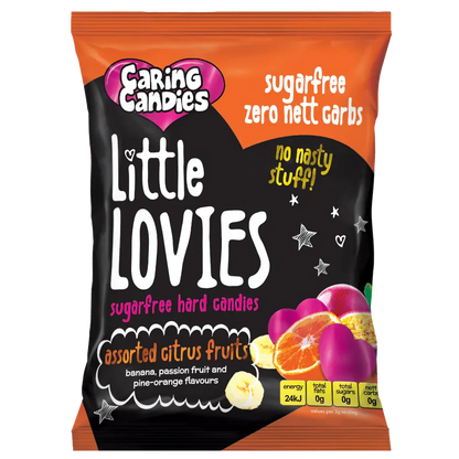 Sugar Free Candy: Little Lovies | 100g | Assorted Citrus