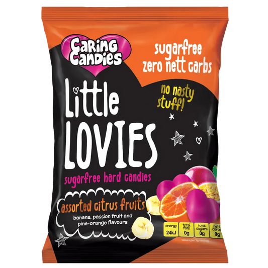 Sugar Free Candy: Little Lovies | 100g | Assorted Citrus