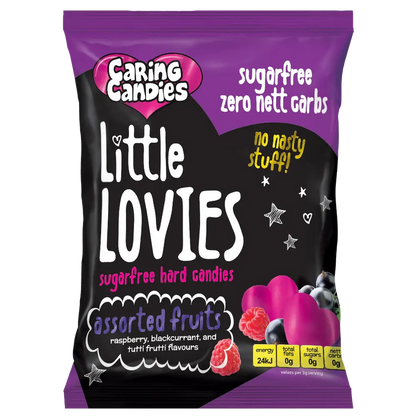 Sugar Free Candy: Little Lovies | 100g | Assorted Fruits