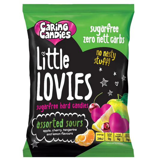 Sugar Free Candy: Little Lovies | 100g | Assorted Sours