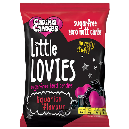 Sugar Free Candy: Little Lovies | 100g | Liquorice