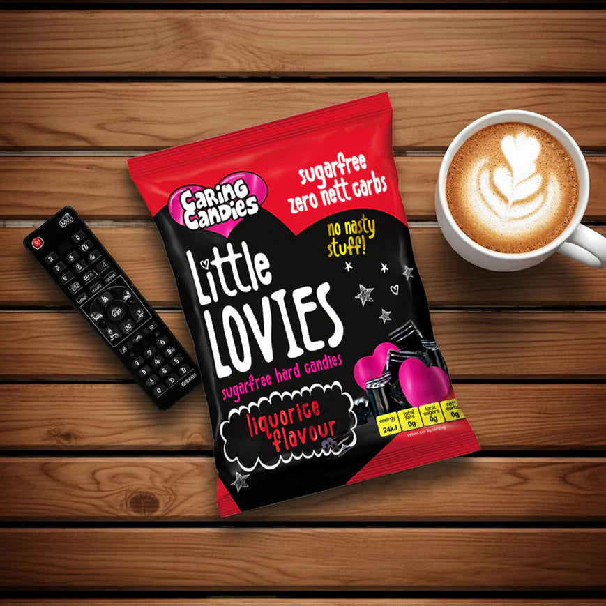 Sugar Free Candy: Little Lovies | 100g | Liquorice