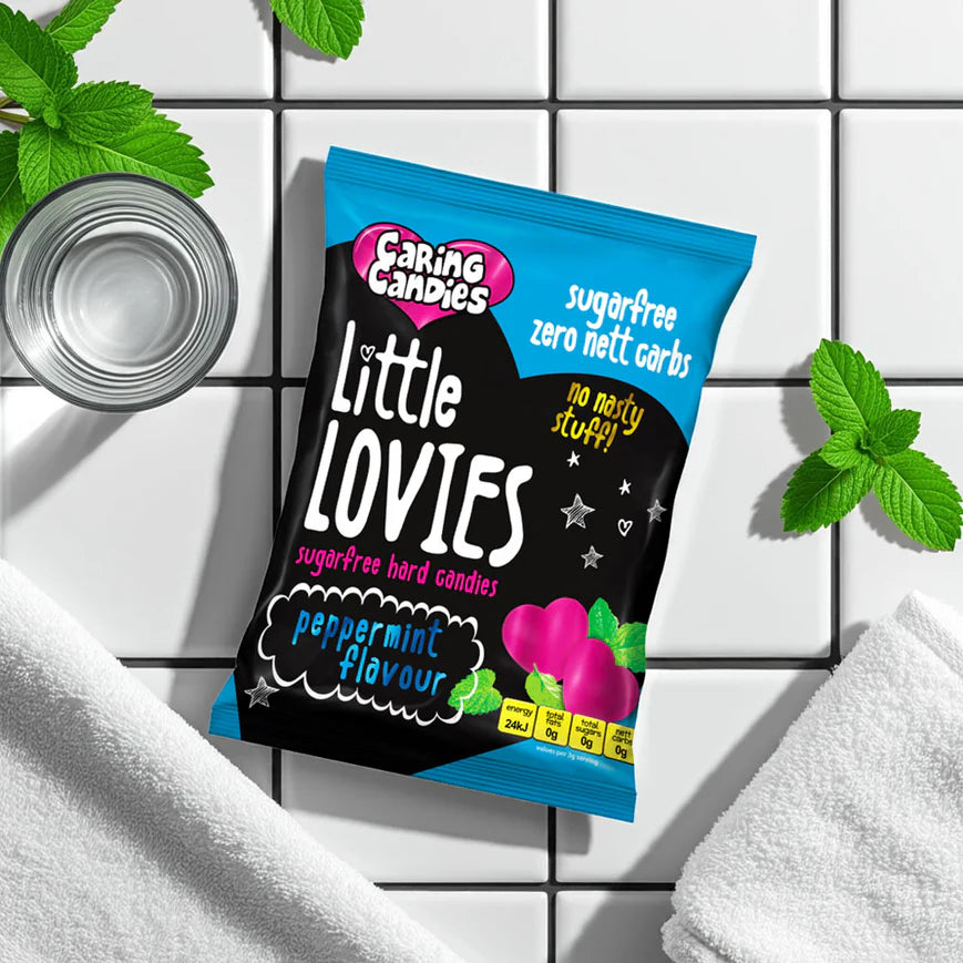 Sugar Free Candy: Little Lovies | 100g | Peppermint