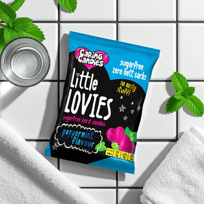 Sugar Free Candy: Little Lovies | 100g | Peppermint