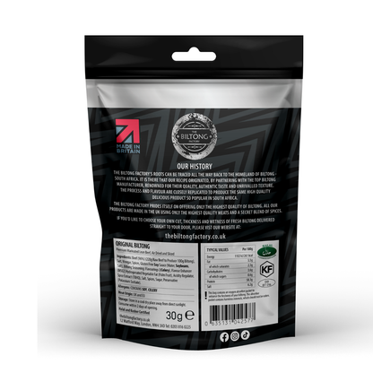 Long Life Biltong Snack Bags (5 x 30g)