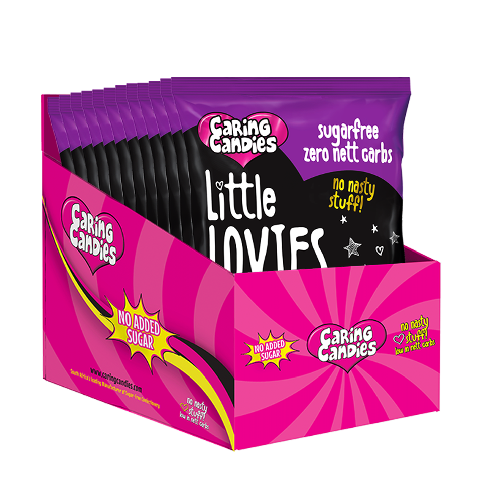 Sugar Free Candy: Little Lovies | 100g | Assorted Fruits