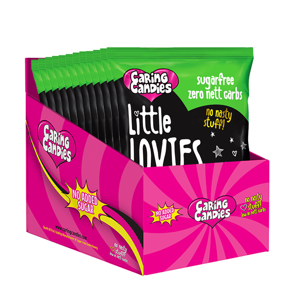 Sugar Free Candy: Little Lovies | 100g | Assorted Sours