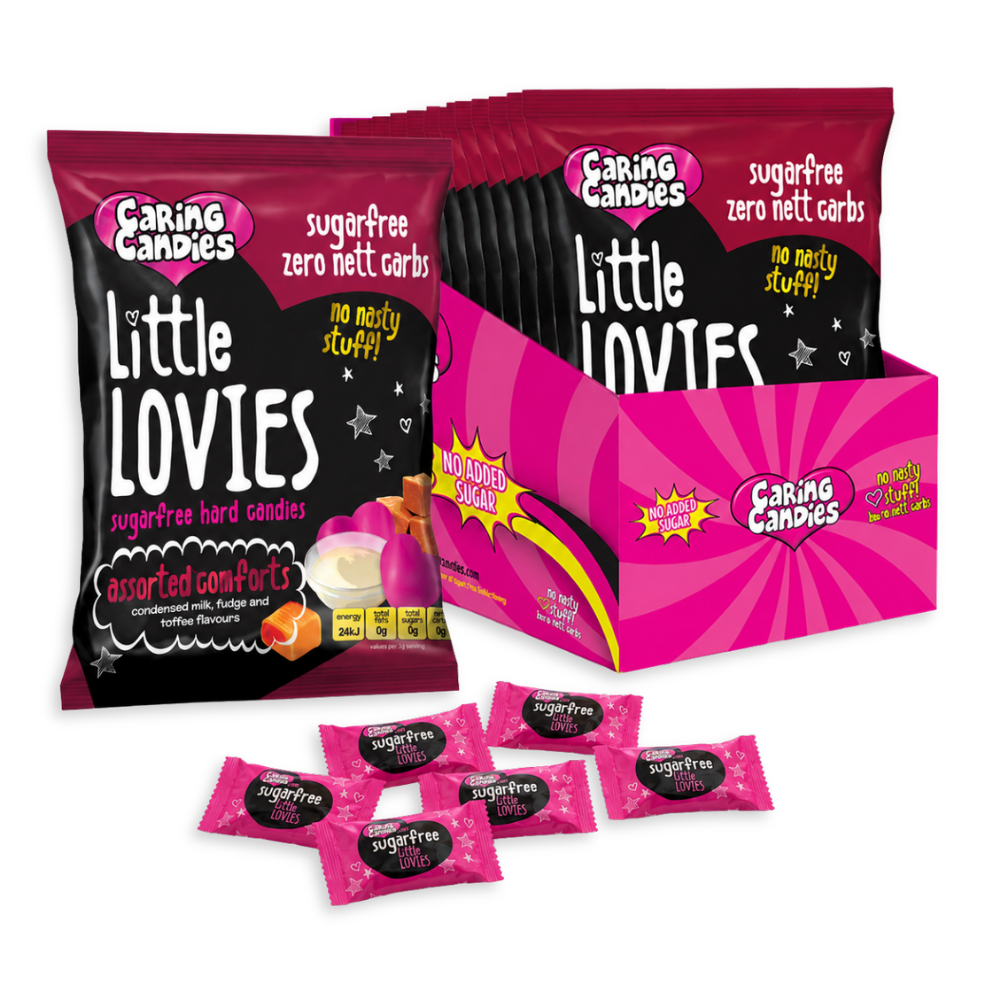 Sugar Free Candy: Little Lovies | 100g | Assorted Comforts