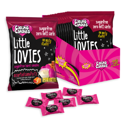 Sugar Free Candy: Little Lovies | 100g | Assorted Comforts