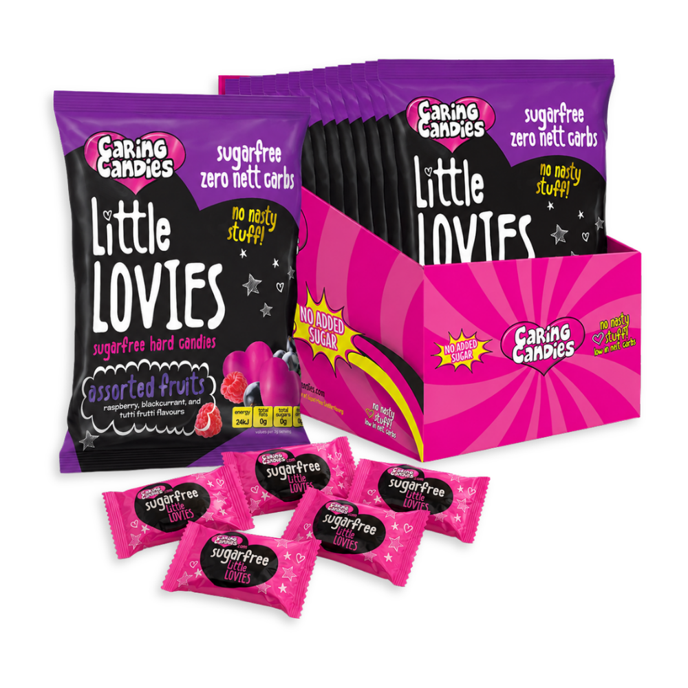 Sugar Free Candy: Little Lovies | 100g | Assorted Fruits