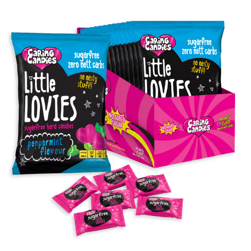 Sugar Free Candy: Little Lovies | 100g | Peppermint