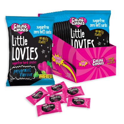Sugar Free Candy: Little Lovies | 100g | Peppermint