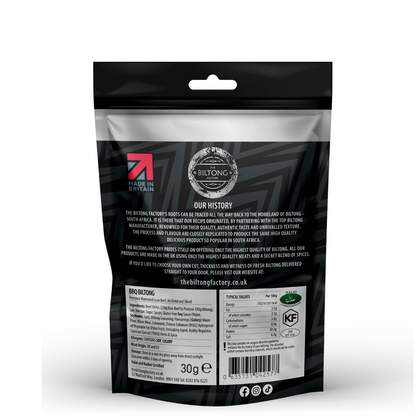 Long Life Biltong Snack Bags (5 x 30g)