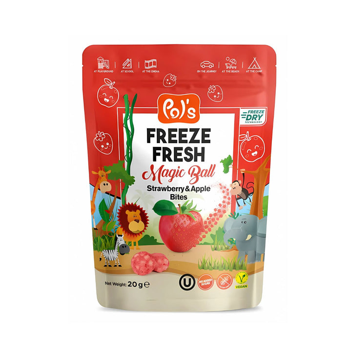 Kids Freeze-Dried Fruit Snack Bundle | Pol’s Freeze Fresh (10-Pack)