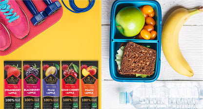 Dried Fruit Roll Ups Strawberry, Blackberry, Plum, Sour Cherry and Peach 25g x 35 pack