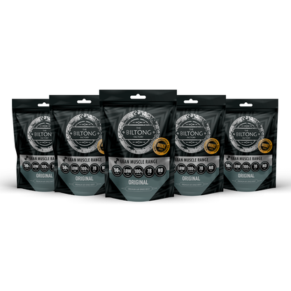 Biltong – Lean Muscle Range (5 x 30g)