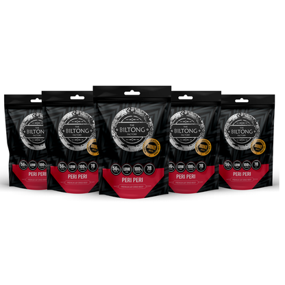Long Life Biltong Snack Bags (5 x 30g)