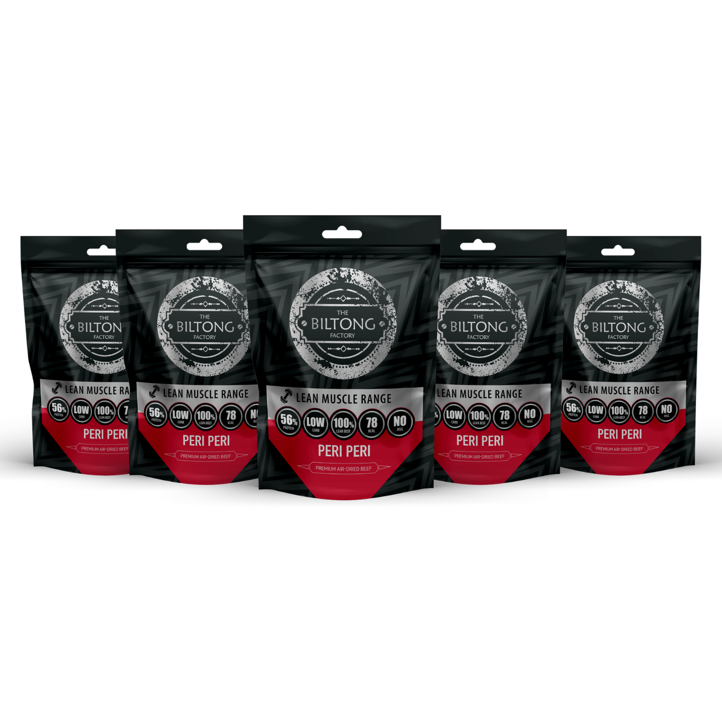 Biltong – Lean Muscle Range (5 x 30g)