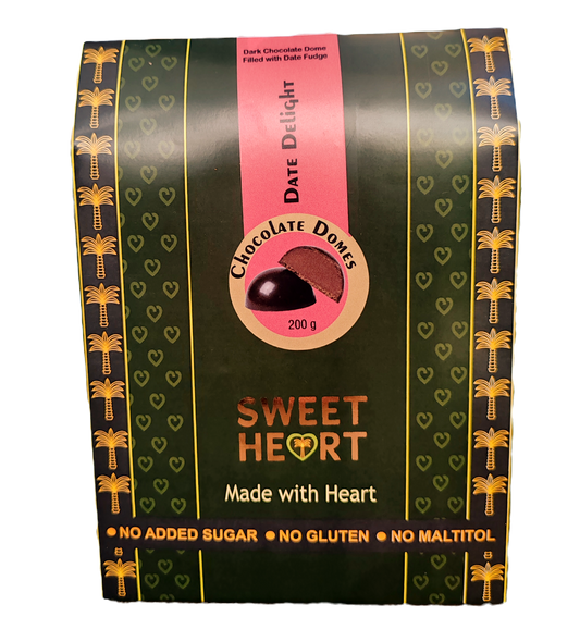 Date Delight Dark Chocolate Dome
