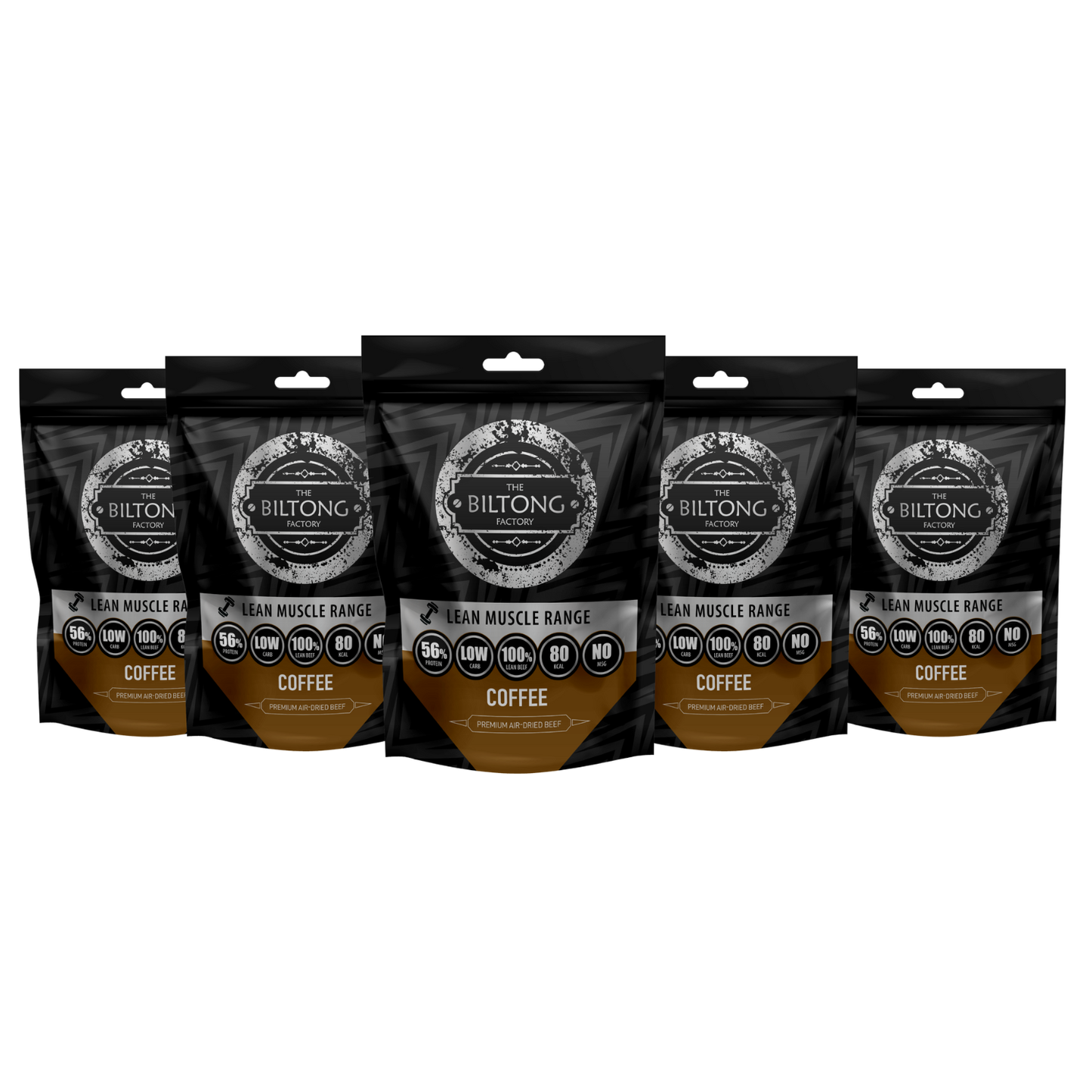 Biltong – Lean Muscle Range (5 x 30g)