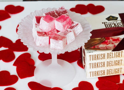 Turkish Delight White Box Rose Flavour 230g