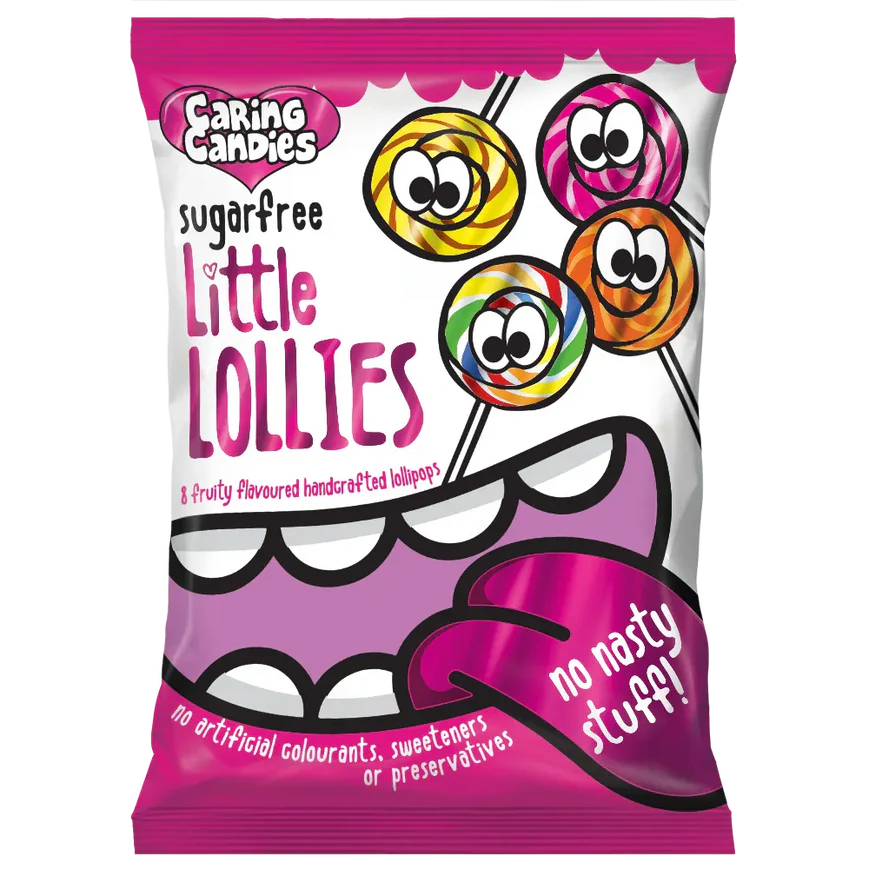 Sugar Free Lollipops: Little Lollies | 80g