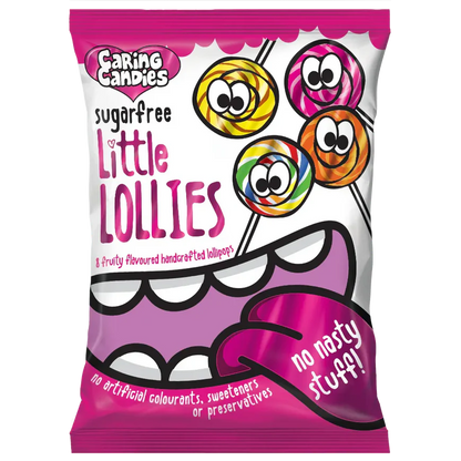 Sugar Free Lollipops: Little Lollies | 80g